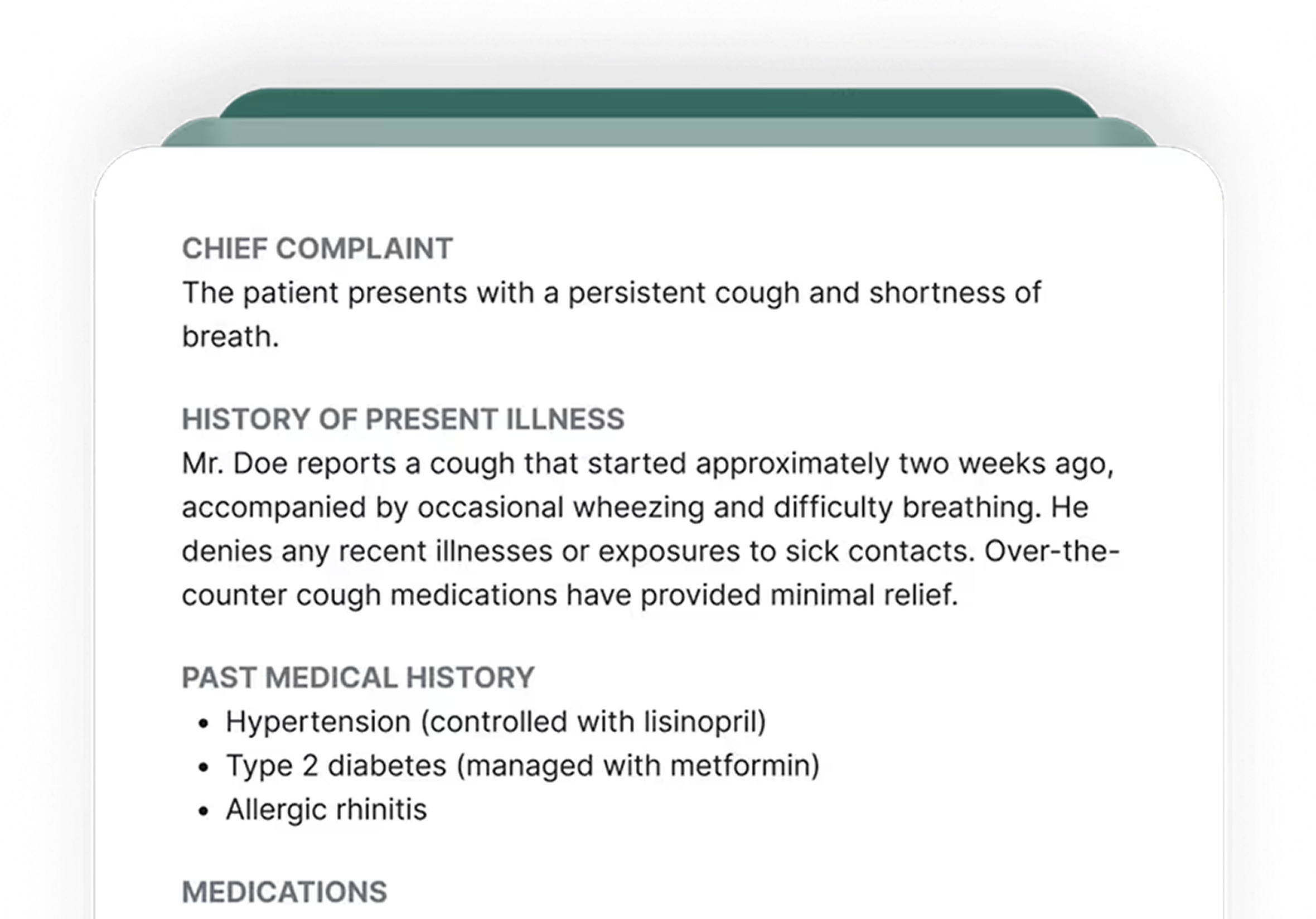 2. Get personalized clinical notes